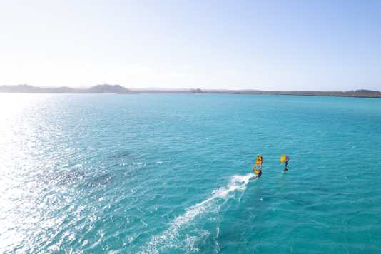 Babaomby on Madagascar - dream spot with 98 per cent wind rate