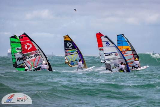 Extrem-Slalom in Calais