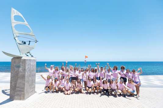 Girls on Tour bringt Windsurferinnen in Pozo und Sotavento zusammen