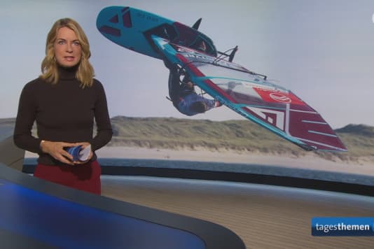 Der Worldcup Sylt mit Fabian Wolf und Lennart Neubauer in den Tagesthemen