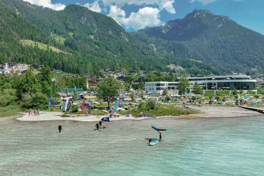 Wingfoil Testival Achensee 2026 mit vollem Programm