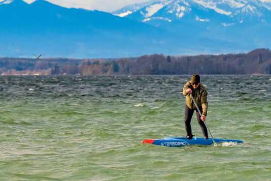 First Stability und Second Stability beim Stand-up-Paddling