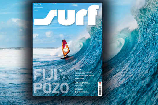 Surf 5/2026 ist da - mit schnellen Freeridesegeln, früher Gleiten, Spotguides Ostholstein & Friesland und vielem mehr!