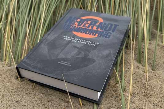 Sascha Lange presents his book "Never Not Windsurfing"