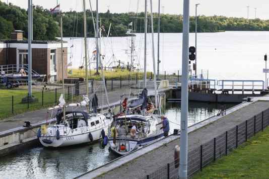 Schleuse Hooksiel öffnet am Mittwoch