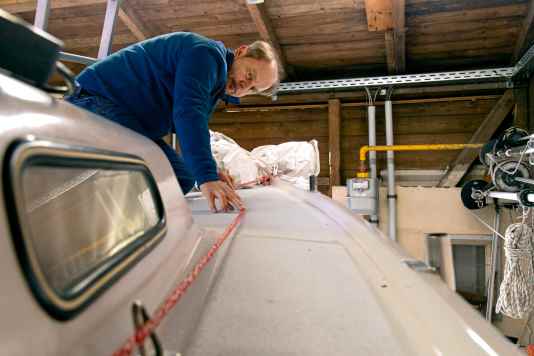 Uno yacht invecchiato viene rimesso in sesto per la Vegvisir Race