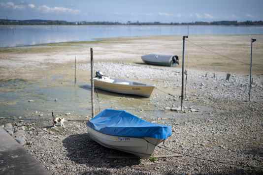 Historisch tiefer Wasserstand