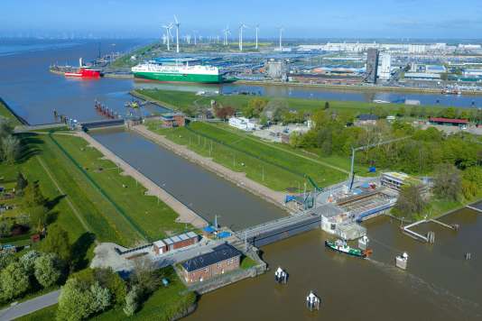 Große Seeschleuse wegen Sanierung gesperrt