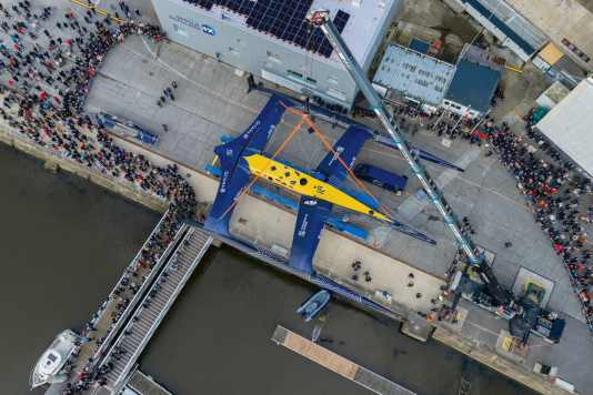 Die neue Königin der Weltmeere in ihrem Element