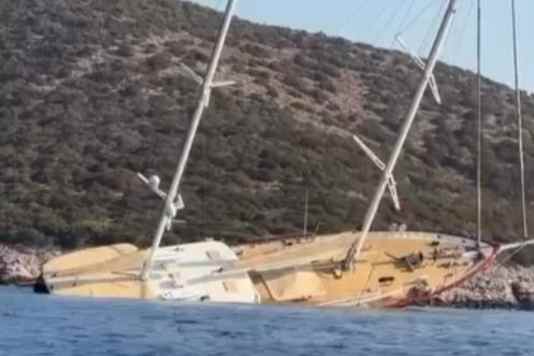 ‘Zelda’ runs aground in Turkey