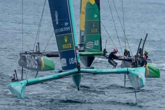 Matchrace-Ass Canfield zaubert im Valencia-Kurzprogramm