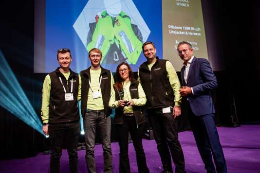Il giubbotto di salvataggio di TeamO vince il premio per l'attrezzatura più importante