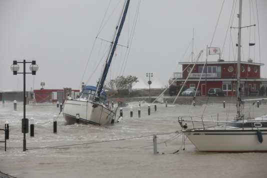 La pression du vent sur les yachts en cas de tempête