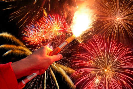 Silvesterfeuerwerk mit abgelaufener Pyrotechnik?