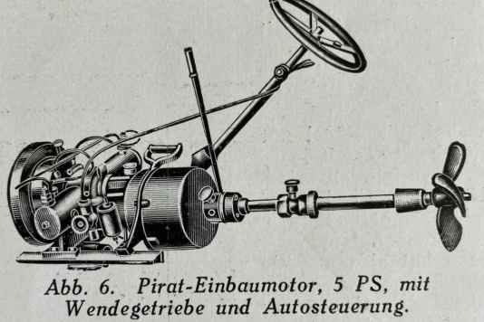 YACHT 15/1926 - Deutsche Bootsmotoren - der Pirat-Motor