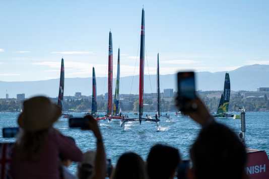 Stürmische Zeiten vor Leichtwindschach auf dem Genfersee