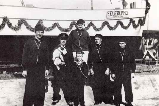 Treffen mit Nachfahrin eines Crewmitgliedes von Gunther Plüschow