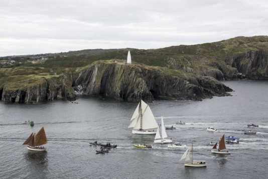 Historische Rückkehr an den Fastnet Rock