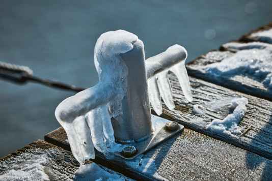 Ice age in the sailing area