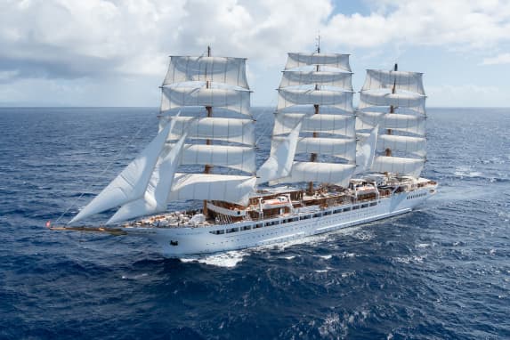Kreuzfahrt unter Segeln mit der "Sea Cloud Spirit" zu gewinnen!