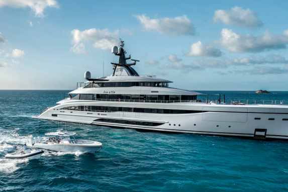 CRN’s 68-metre yacht as a statement to the North