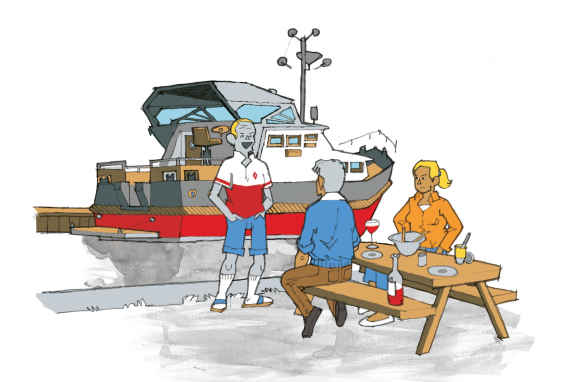 Ein Bootsurlaub mit unerwünschtem Besuch