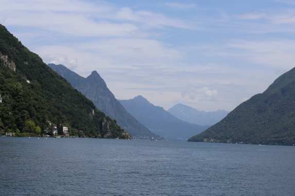 Luganersee - hinter jeder Biegung eine neue Perspektive