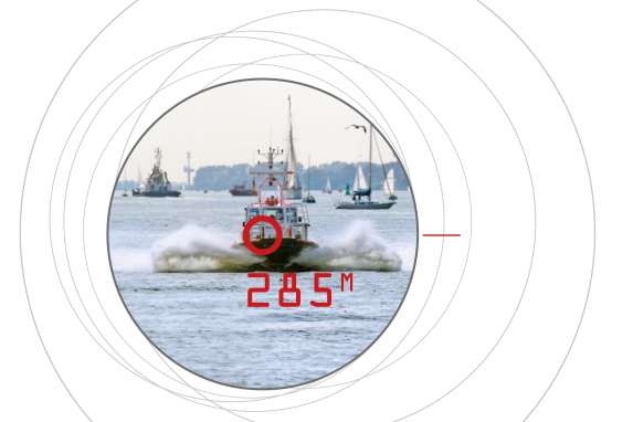 Ferngläser mit Entfernungsmessern - Die fantastischen Vier