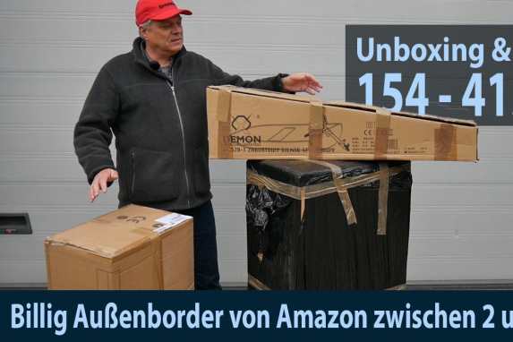 BooteTV - Billige Außenborder von Amazon // Unboxing & Test