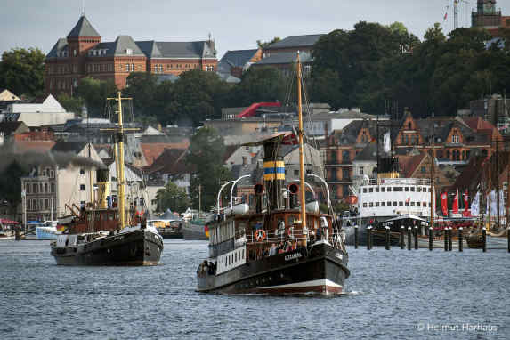 Flensburg unter Volldampf