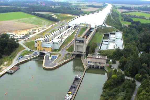 Rekordzahlen auf dem Mittellandkanal