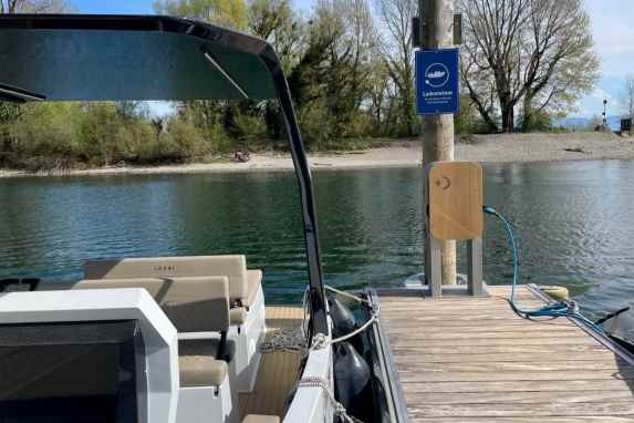 Ouverture de la première borne de recharge au lac de Constance