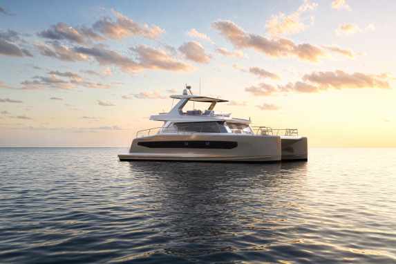 A high-performance catamaran offering plenty of space and comfort
