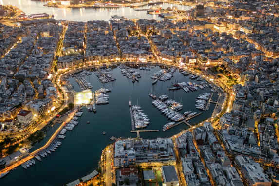 Ancient harbour of Athens - Marina Zea in Piraeus