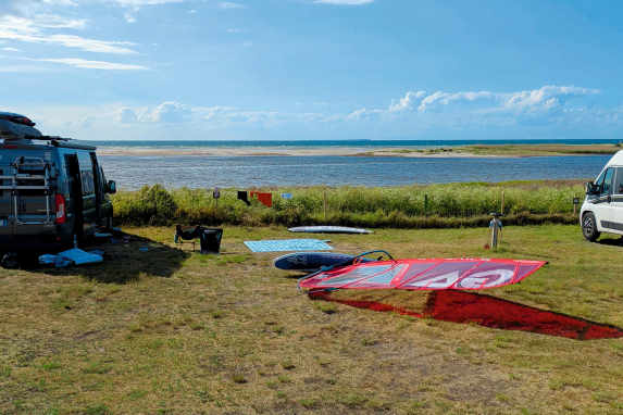 Campingplätze zum Surfen - vom Bett aufs Brett in Dänemark