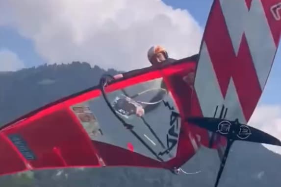Summer surfing at Balz Müller