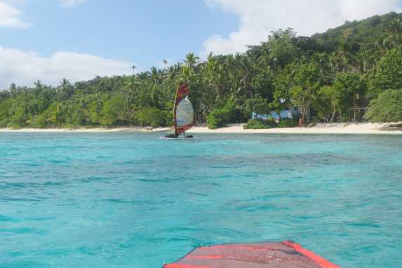 With windsurfer and SUP through Tonga's island world