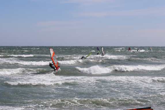 Bilder vom Frühjahrs-Sturm in der Lübecker Bucht