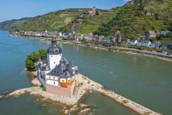 Mit dem SUP auf dem Rhein von Bingen nach Koblenz
