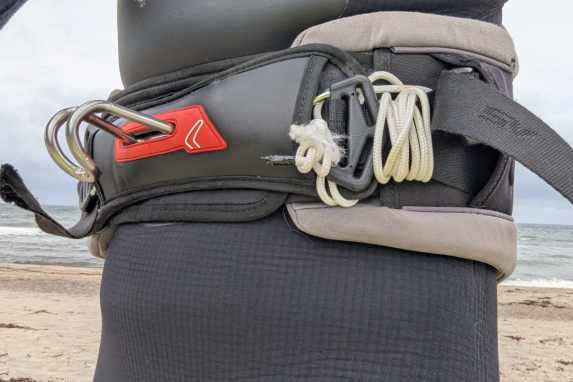 Helpers in an emergency - spare ropes on the harness