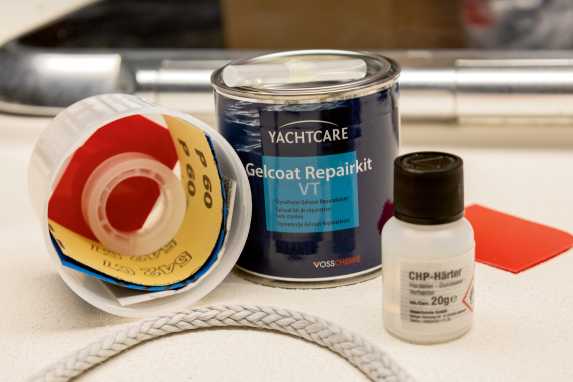 Réparer le gelcoat – quel produit utiliser pour quel type de dommage ?