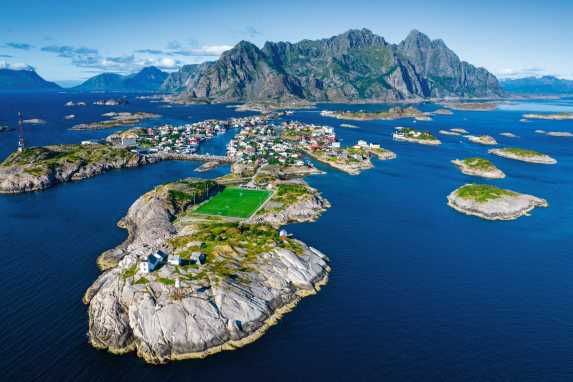 Hellandsøya - Zaubern unter der Aurora
