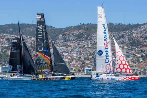 Setback for the front runners - Belgian repair stop