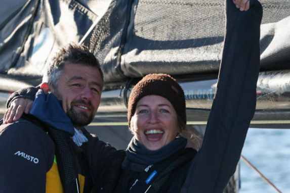 "Performance massive" - Le "Wilson" de Lisa Berger à l'arrivée