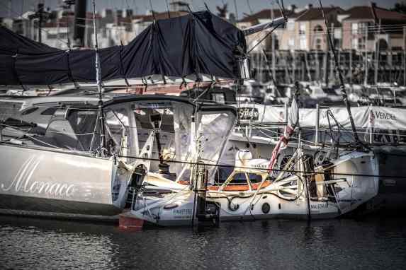 Visite du village fantôme du Vendée Globe