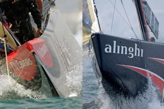 Alinghi contro Emirates Team New Zealand