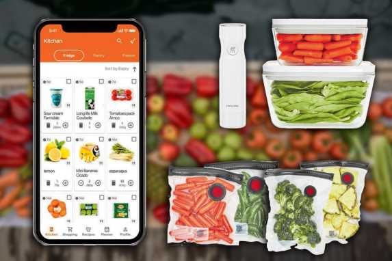 Conservare le scorte sottovuoto e gestirle tramite app