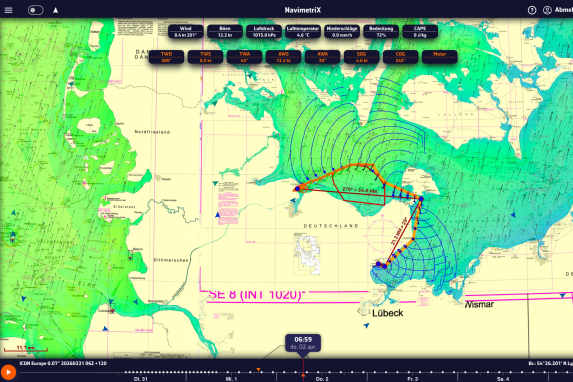 Navimetrix - application de routage météorologique avec soutien de l'IA et un nombre énorme de fonctions