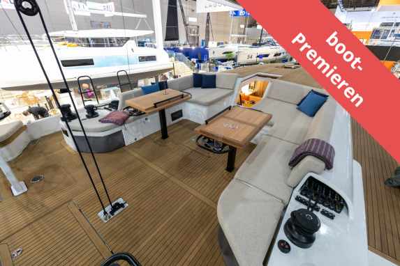Le nouveau First 60 de Beneteau arrive avec un effet "waouh