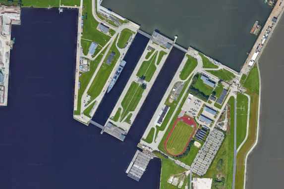 Wilhelmshaven - East chamber of the sea lock defective